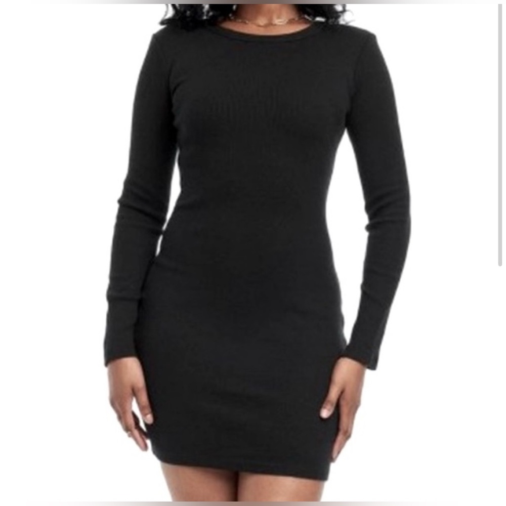 UNIVERSAL THREAD 🪡 ribbed long sleeve body con dress